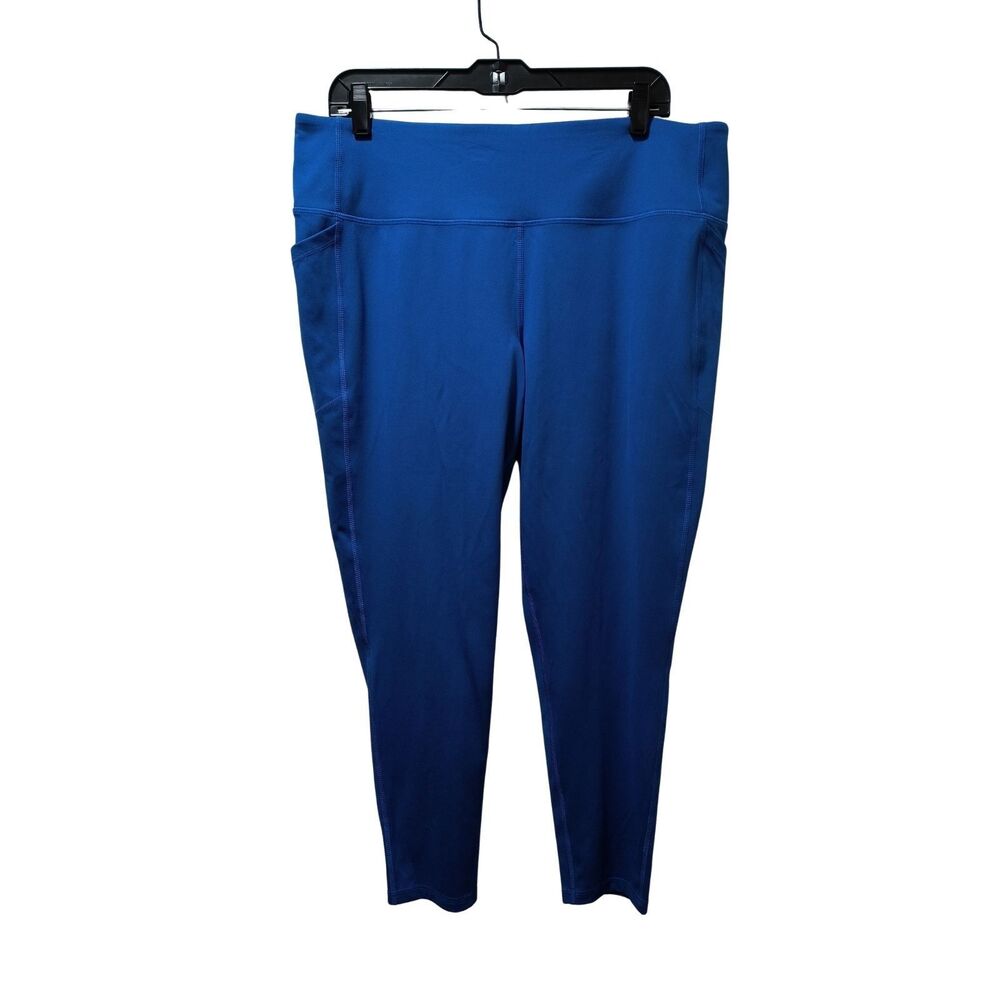 DSG Momentum High-Rise 7/8 Leggings XXL Royal Blue Stretch Pockets NWT